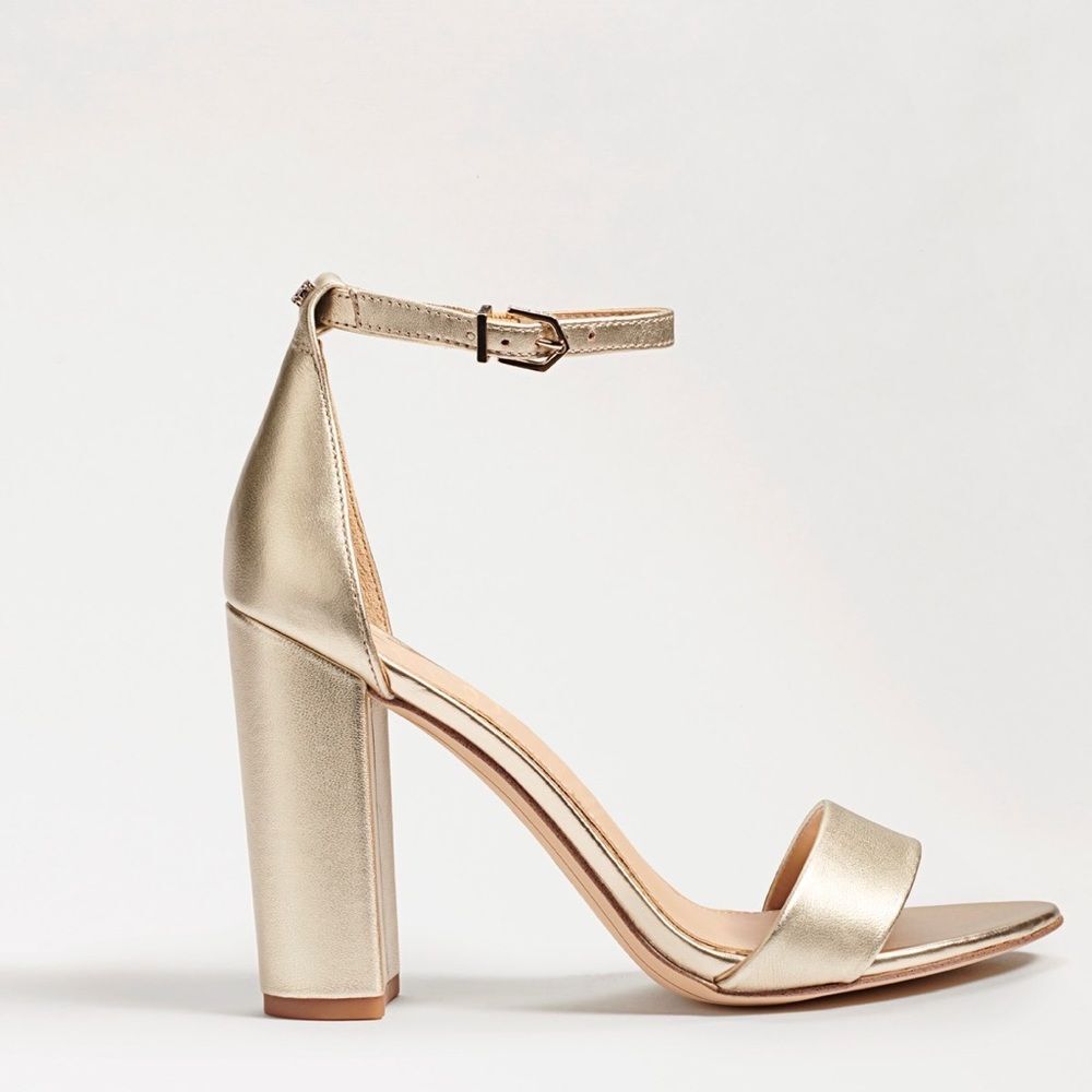 SAM EDELMAN YARO BLOCK HEEL SANDAL - Picture 14 of 16